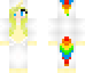 blonde rainbow gurl unicrn