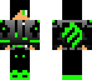 green emo boy