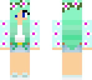 mint girl edit