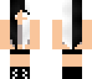 re-made black and white girl