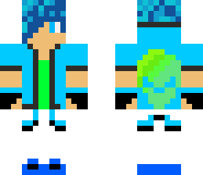 cool blue boy