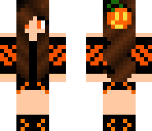 halloween pumpkin girl 2