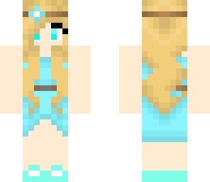 pretty blue girl