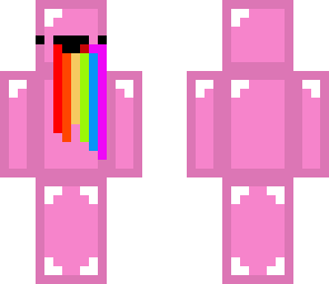 basic derp frickin throwing up rainbows