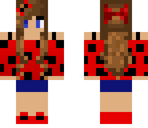 cute ladybug girl