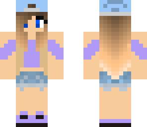 ombre lilac girl