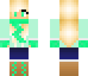 winter aqua blonde
