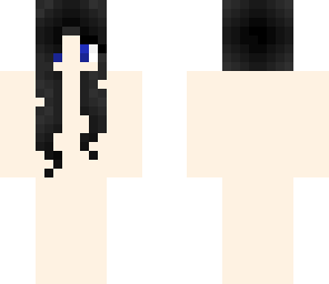 black haired girl base