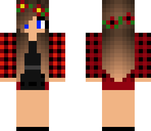 red checker girl edited
