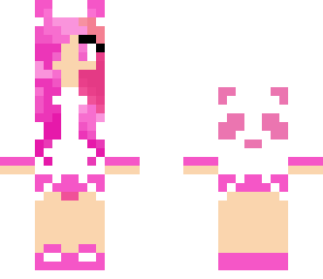 purple-pink panda