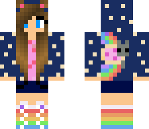 paiges girl nyan cat skin