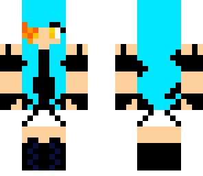 blue magma girl