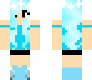 frozen girl