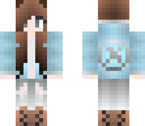 hunger gamed girl blue hoodie