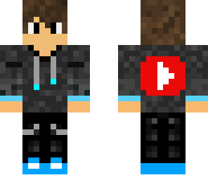 blue youtuber