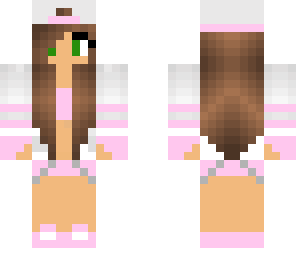 edited pink girl