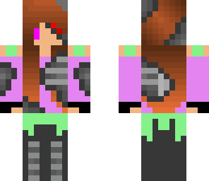 robot or cyborg girl