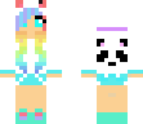 rainbow panda