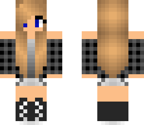 plaid girl - edit