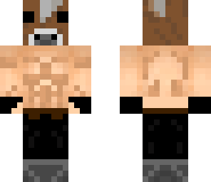 hombre vaca