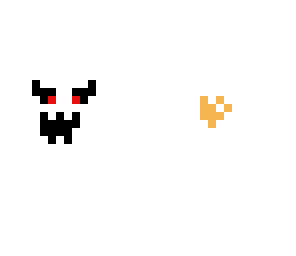 bedsheet ghost with a pee stain