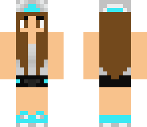girl with blue hat