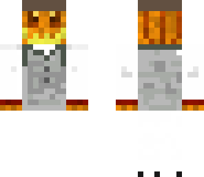 ghost pumpkin man