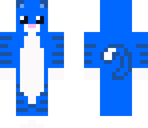 adorable blue kitten skin