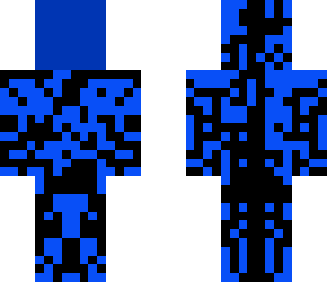 black and blue