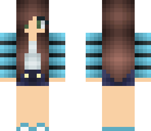 blue girl