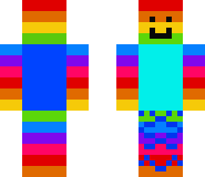 happy rainbow guy