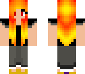 flame girl