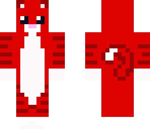 adorable red kitten skin