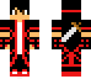 red black