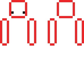 red white