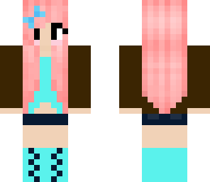 candy pink hair