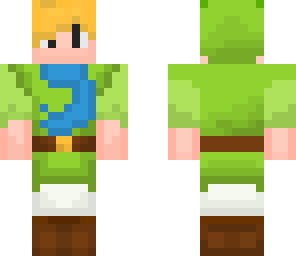 toon link and scarf