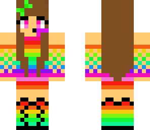 rainbow gamer chick
