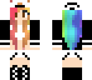 rainbow girl