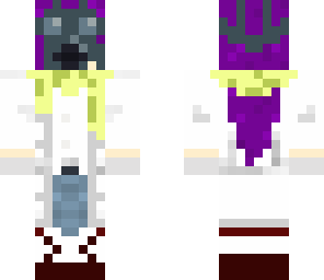 my oc cosplaying as clear