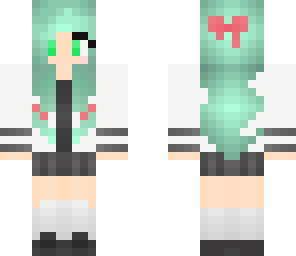 anime school girl