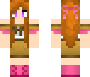 pink chocolate girl