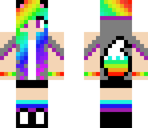 rainbow wolf gal