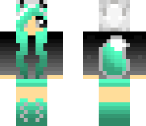 mint wolf girl