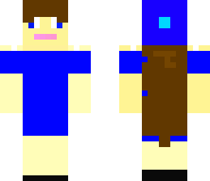 blue girl