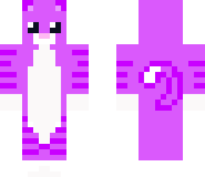 adorable purple kitten skin