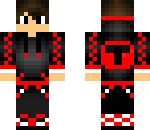 red cool youtuber