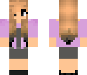 pastel purple girl