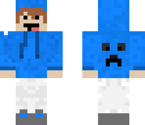 blue derp creeper dude