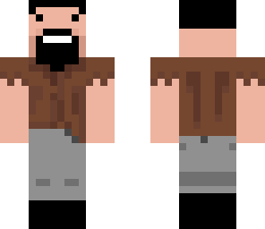 notch with hair